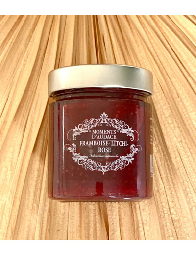 Confiture Framboise-Litchi-Rose