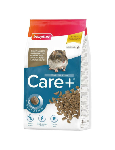 Alimentation extrudée CARE+ pour hamster nain - 700g