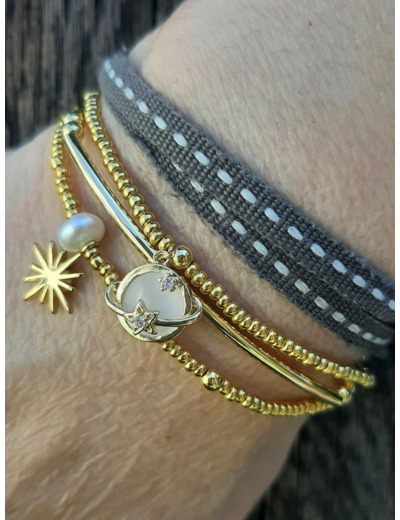 BRACELET MULTIRANGS CELESTE