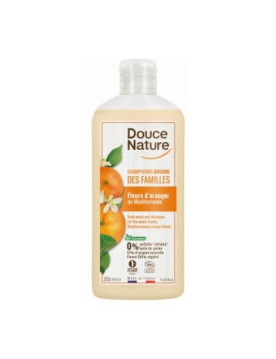 Shampoing Douche des familles Fleurs d'oranger 250ml