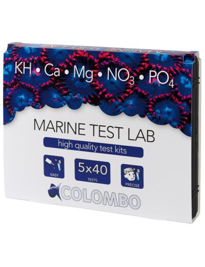 Colombo Marine, Test LAB (KH-CA-MG-NO3-PO4)