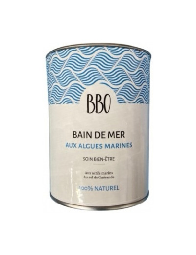 Bain de mer au sel de guérande 100% naturel 800g