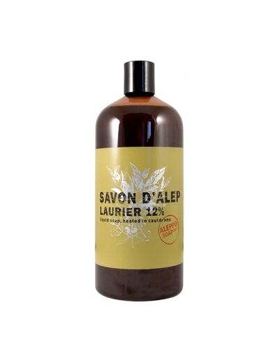 Savon d'Alep liquide Olive et 12 % Laurier Recharge 1 L