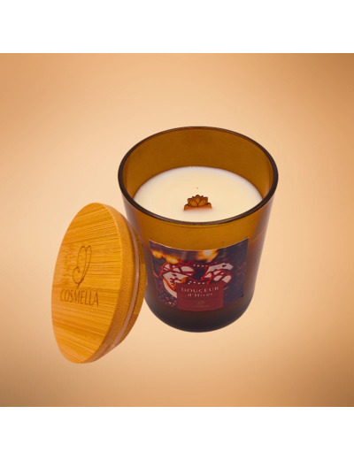 Bougie parfumée rechargeable - Douceur d'hiver