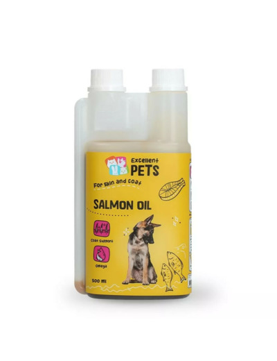 Huile de saumon pour chien Excellent Pets 500 ml