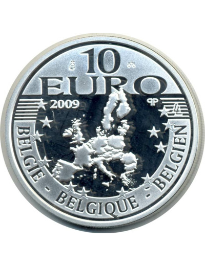 BELGIQUE 2009 10 EURO 75 ANS ALBERT II B.E