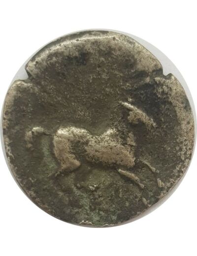 CARTHAGE (ZEUGITANE) 350-320 AVANT J.C BRONZE Æ15 1gr87