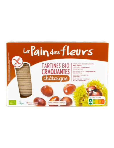 Tartines Craquantes aux Châtaignes Bio 300g