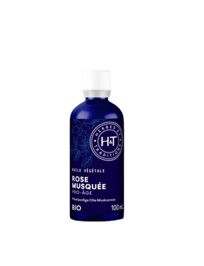 Huile végétale Rose musquée bio-100ml-Herbes et traditions