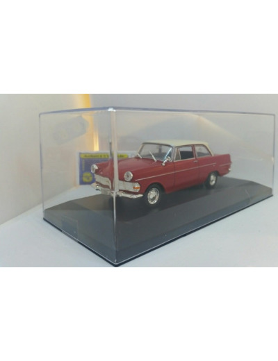 OPEL REKORD ROUGE TOIT BLANC 1960 - 1963 1/43 1:43