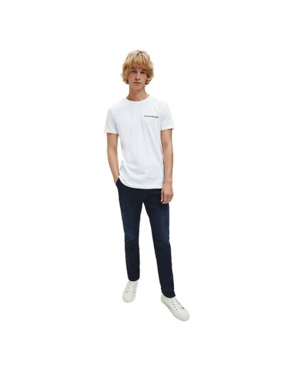 T-Shirt slim Calvin Klein White