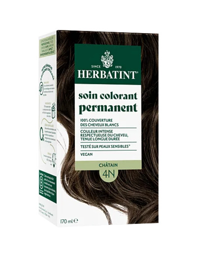 Coloration Chatain 4N-170ml-Herbatint