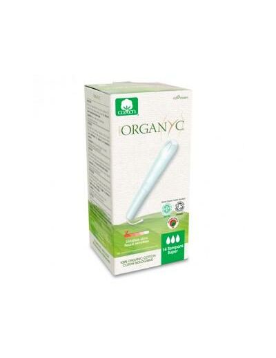 Tampon flux super sans applicateur -14 unité(s)-Organyc