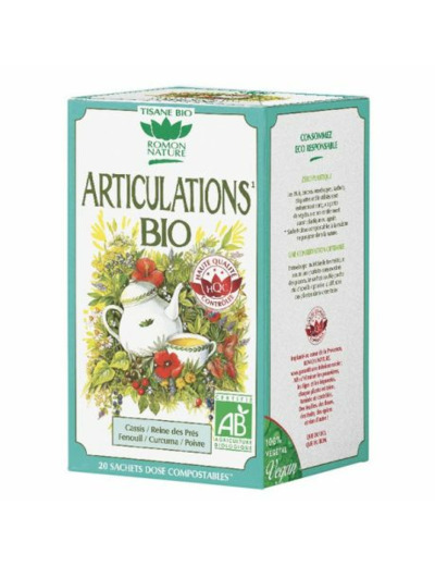 Tisane articulations bio-20 sachets-Romon Nature