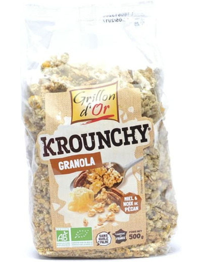 KROUNCHY GRANOLA 500G Grillon D Or