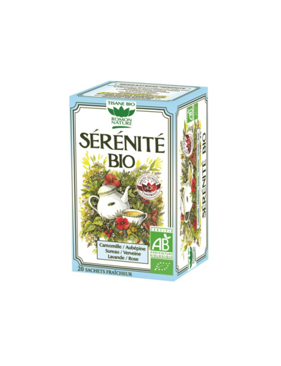 Tisane Sérénité bio-20 sachets-Romon Nature