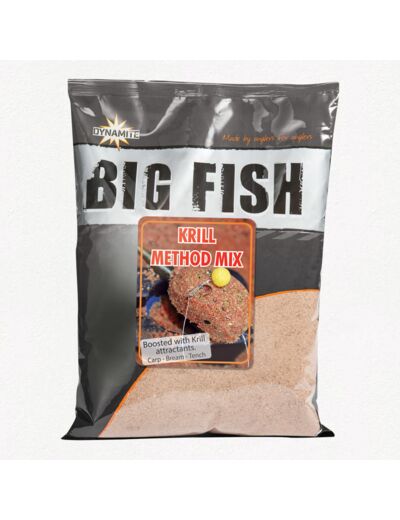 big fish amorce krill method mix