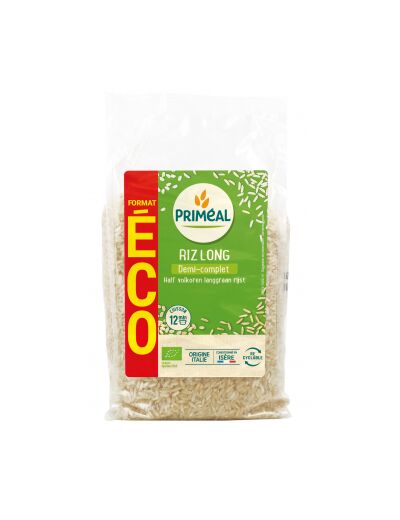 Riz long demi complet format Eco 2kg