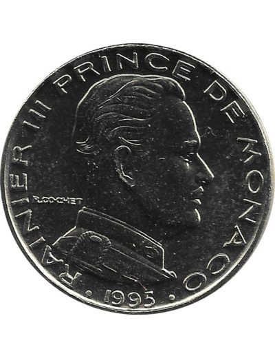 MONACO 1 FRANC 1995 BU