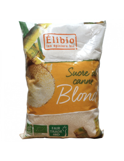 Sucre de Canne Blond en Poudre Bio 1kg