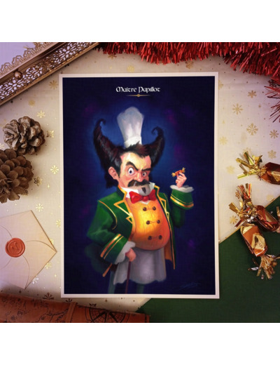 Poster - Maître Papillot