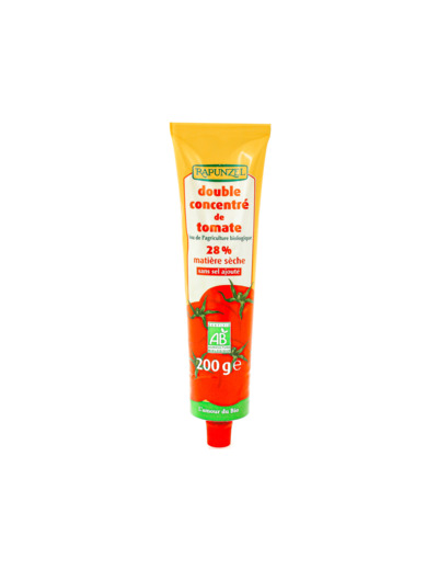 Double Concentré 28% de Tomate Bio 200g