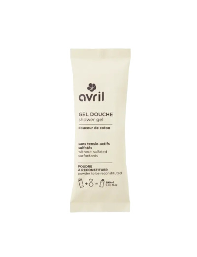 Gel douche à reconstituer parfum douceur de coton 28.8g