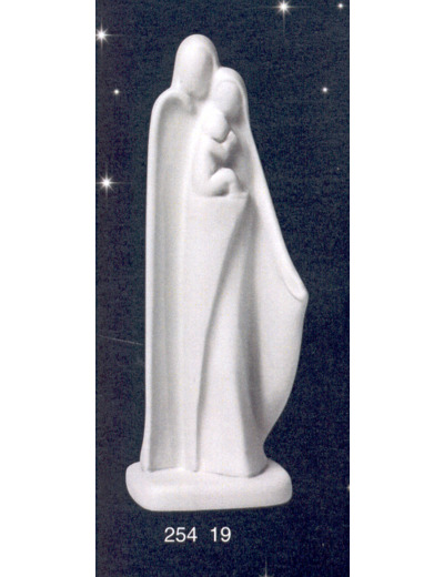 Ste Famille porcelaine 19cm- BLOC