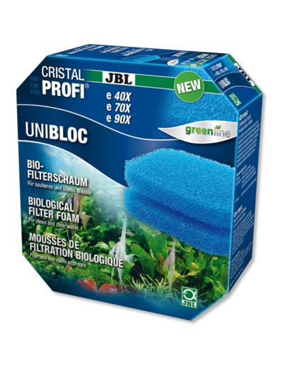 Mousse biofiltre pour filtre d'aquarium CristalProfi 4-7-900