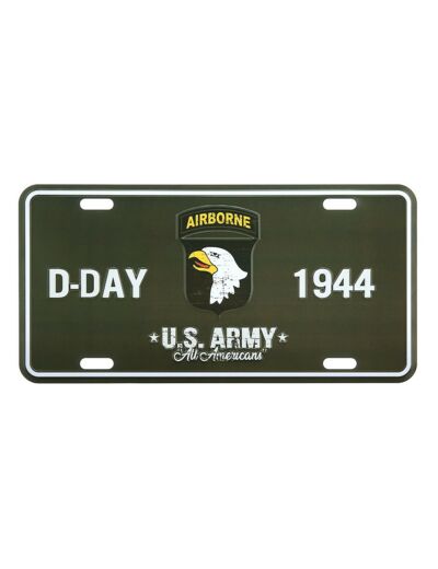Plaque D-Day 101st