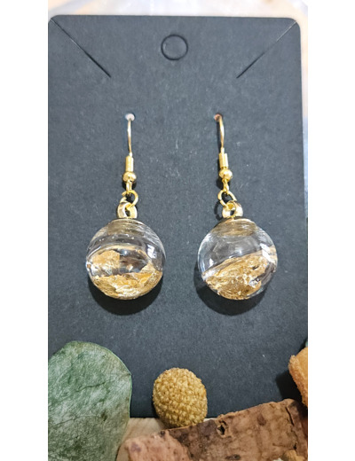 Boucles d'oreilles "Bulles de fantaisie"