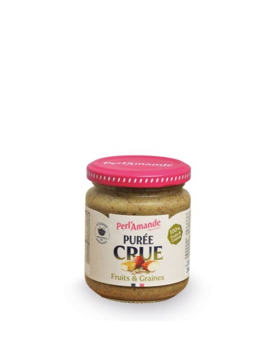 Purée crue 7 fruits secs et graines Bio-200g-Perl'Amande