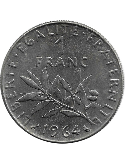 FRANCE 1 FRANC ROTY 1964 SUP/NC