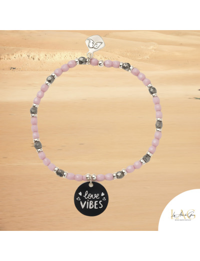BRACELET MANTRA LOVE VIBES