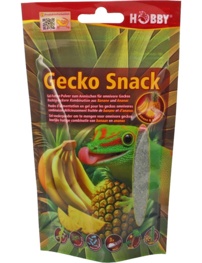 GECKO Snack, Banane & Ananas - 100g