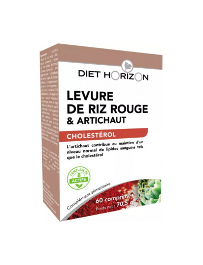 Levure de Riz rouge et artichaut 60 comprimés