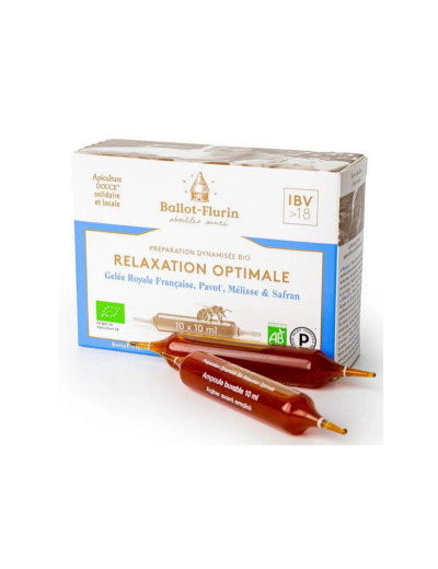 Préparation Dynamisée Relaxation Optimale 10 ampoules de 10ml