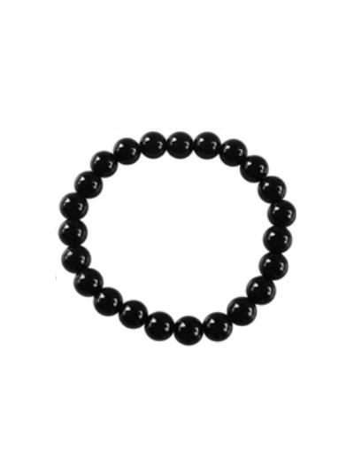 Bracelet en onyx 8 mm