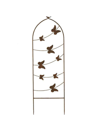 Treillage de jardin papillon 38x2x119cm