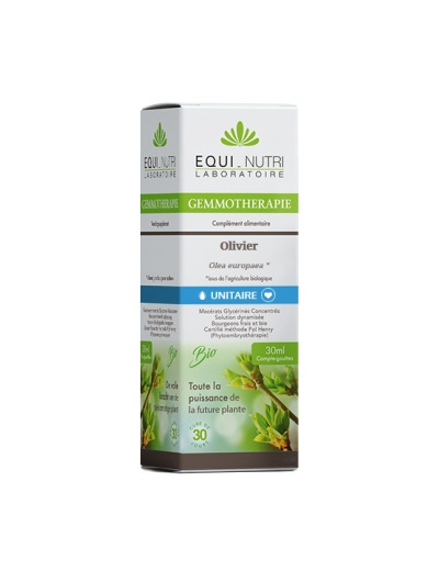 Olivier bio Flacon compte gouttes 30ml