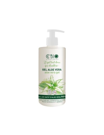 Gel d'Aloé Véra 98% 500ml