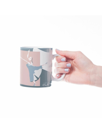 Tasse ou mug "La danse Contemporaine" - Personnalisable