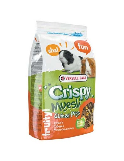 Mélange Crispy Muesli spécial cochons d'Inde - 2 tailles