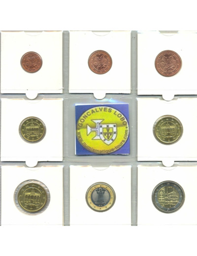 Allemagne 2013 F SERIE 7 MONNAIES ET 2 EURO Commemorative WUTTENBERG SUP-