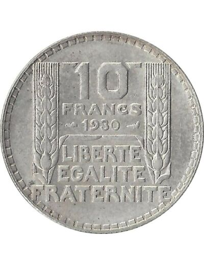 FRANCE 10 FRANCS TURIN 1930 SUP