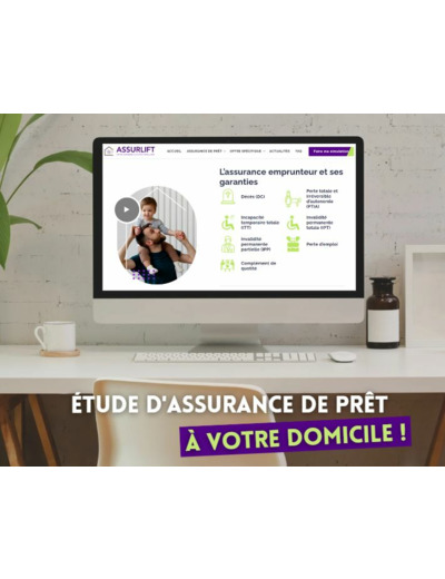 Étude d'assurance de prêt à votre domicile