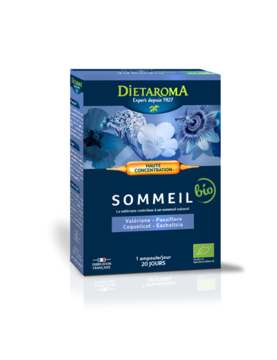 Sommeil bio haute concentration-20 ampoules-Dietaroma