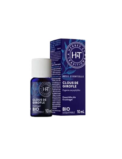 Huile Essentielle Clous de Girofle Bio-10ml-Herbes et Traditions