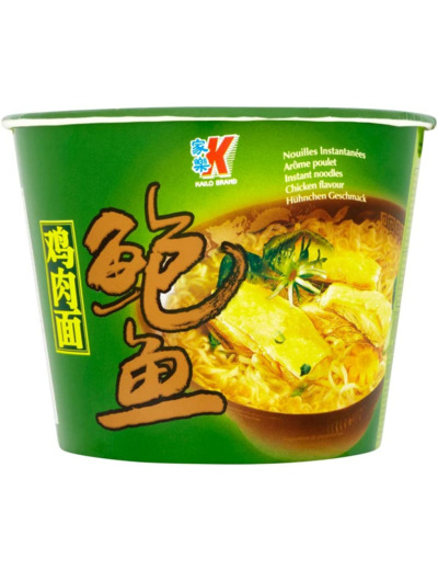 Soupe nouille saveur poulet cup KAILO 120g Chine