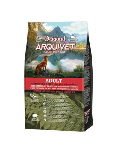 Arquivet Original pour chiens adulte, Porc ibérique & Riz - 3 Kg